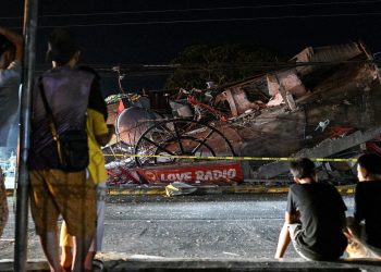 Terremoto de magnitude 7,8 atinge sul das Filipinas