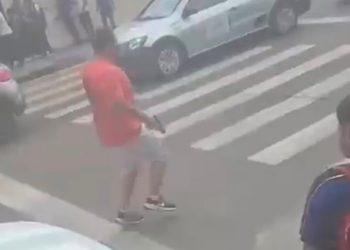 VÍDEO: Briga de trânsito termina com tiros em frente a escola na Zona Norte de Manaus